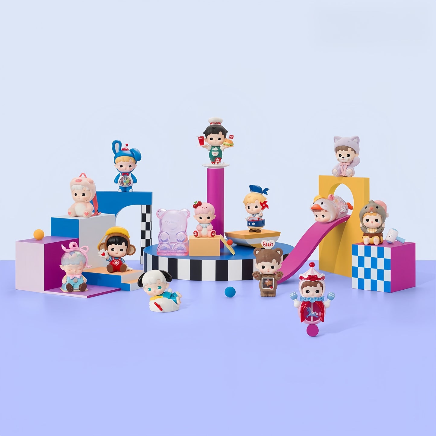 HACIPUPU Rolling Time Machine Series Figures, Blind Box