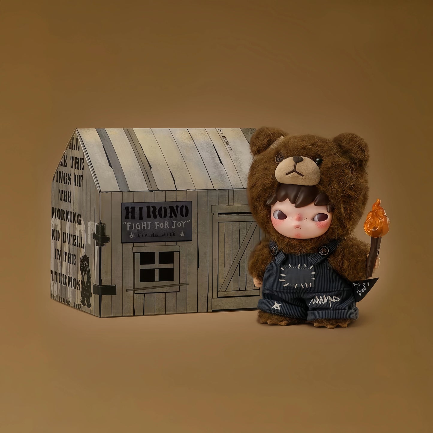 Hirono Living Wild-Fight for Joy Plush Doll (PRE-ORDER)