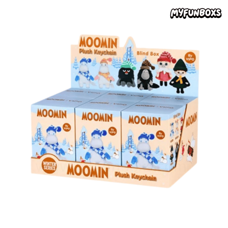 Moomin Winter Series plush keychain blind box