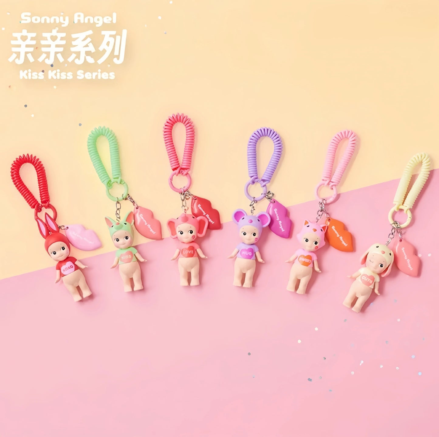 Sonny Angel Kiss Kiss Series Figures, Blind Box