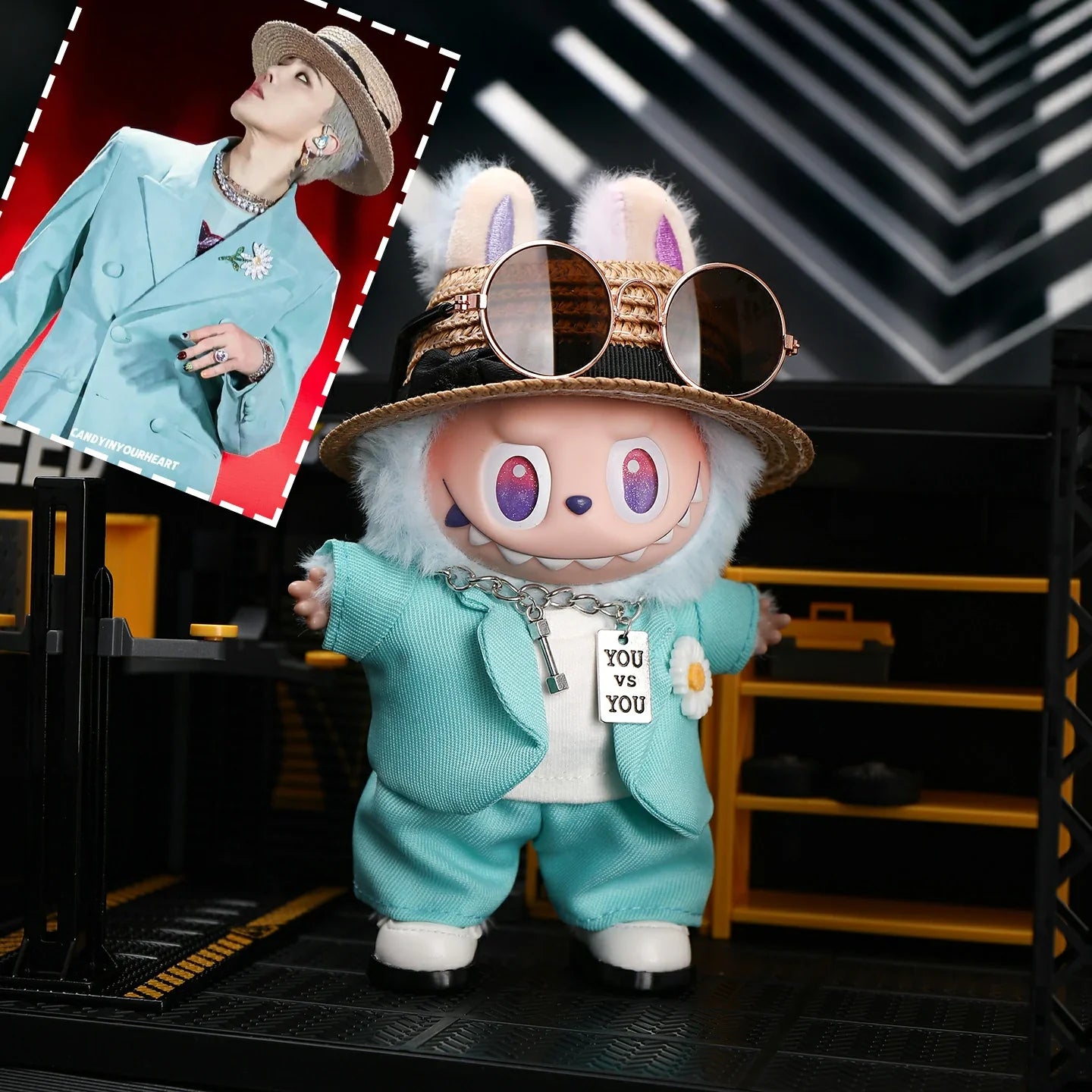 Labubu Doll Clothes GDragon Style