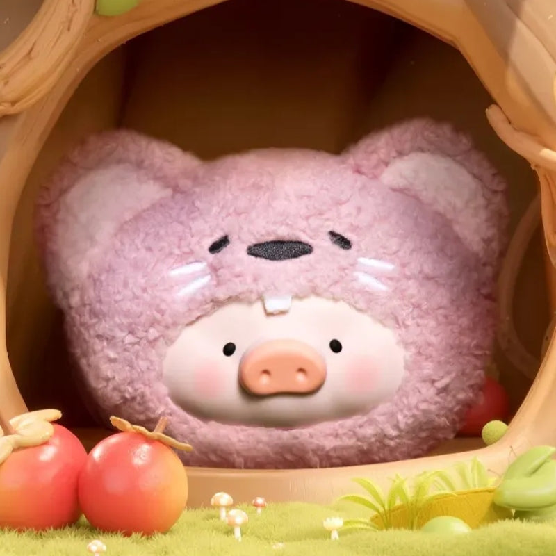 Lulu The Piggy Animal Party Plush Silicone Earphone Bag Blind Box