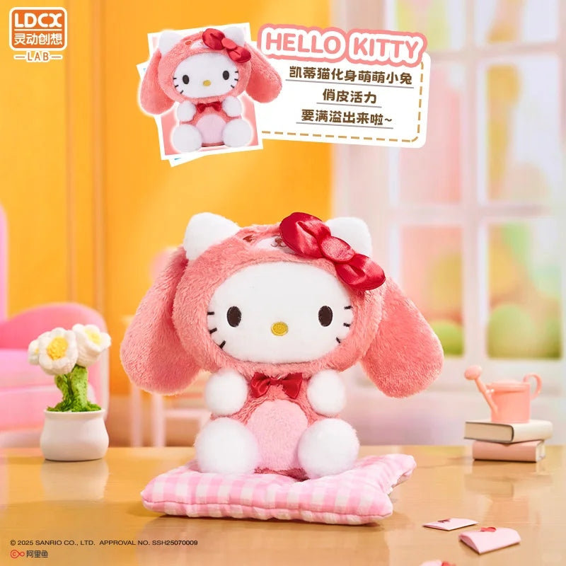 SANRIO Serie de Peluches Overjoy Caja Sorpresa