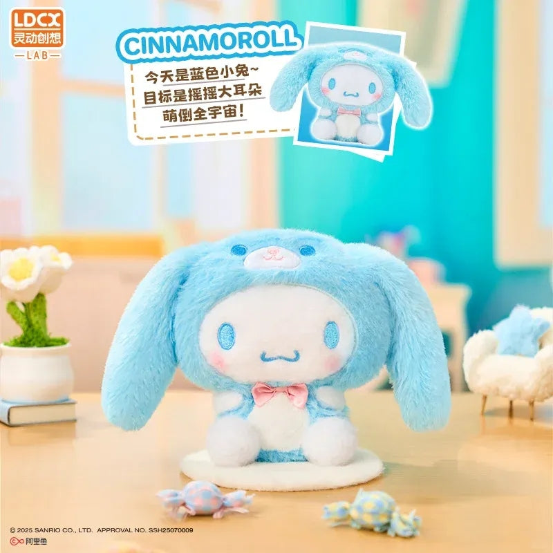 SANRIO Serie de Peluches Overjoy Caja Sorpresa