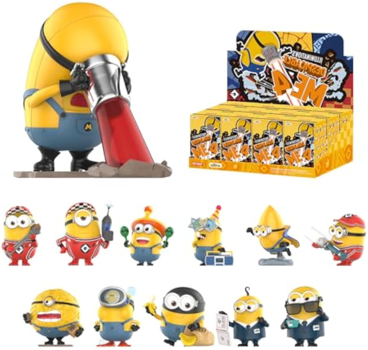 POP MART Minions Universal Despicable Me 4 Series , Blind Box