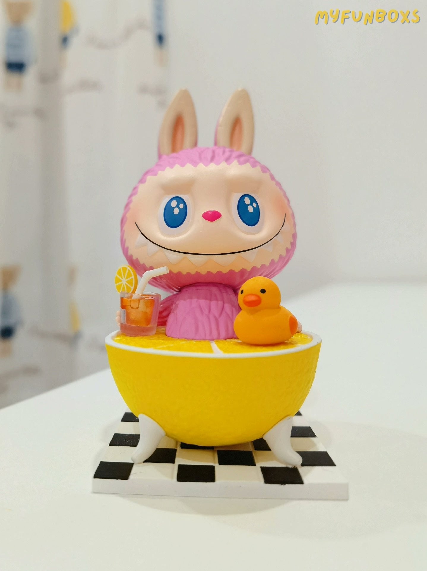 Popmart Labub Fruit Series - Lemon, unpacking the box and bag