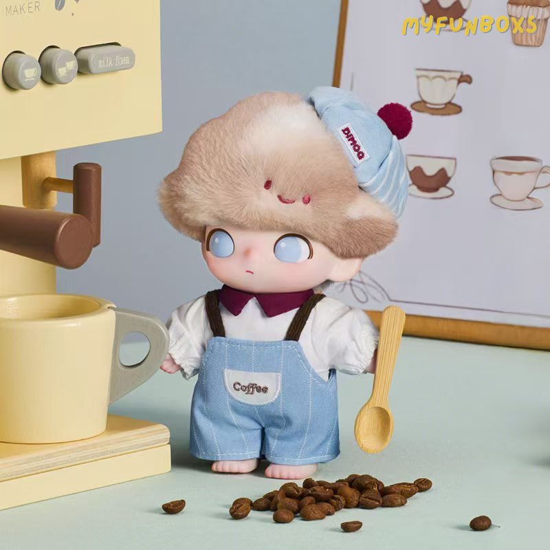 DIMOO Crush on Coffee Series-Vinyl Plush Blister Pack