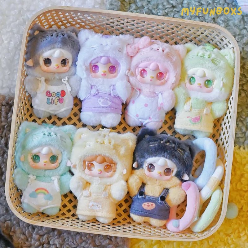 Yooki Meow Meow Summer Party Series Plush Dolls, Blind Box