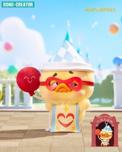 POCKET UPSETDUCK V4 Crazy Circus Duck Series Plush Dolls, Blind Box