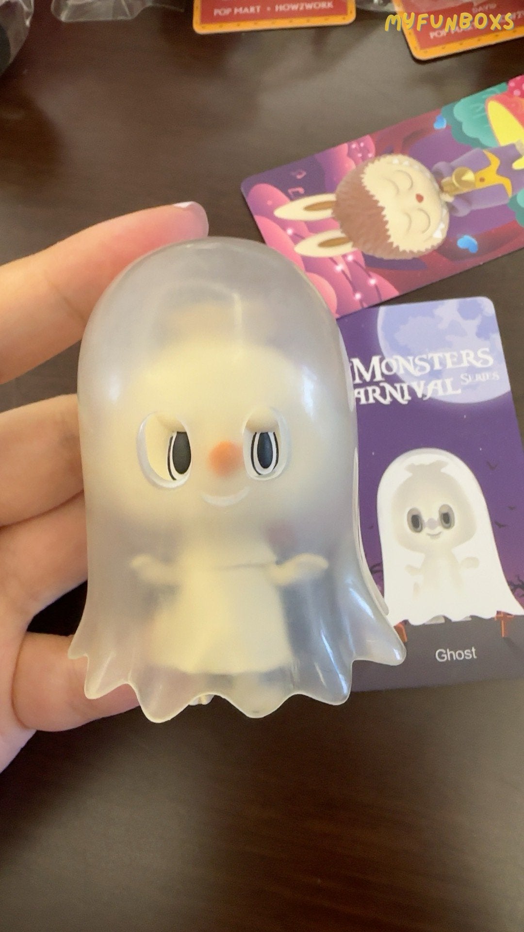 Pop Mart LABUBU Monster Carnival Series - Ghost (Opened)