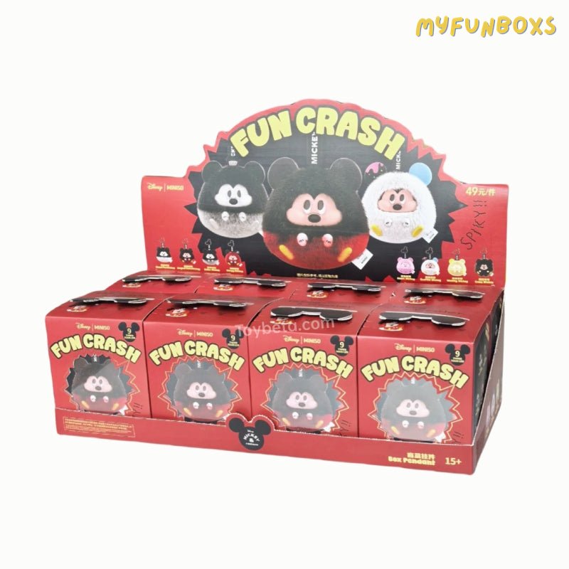 Mickey Fun Collision Series Vinyl Plush Blind Box Pendant