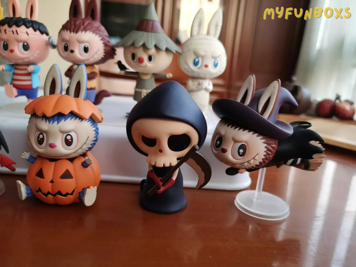 🎃 Labubu Halloween "The Monsters Carnival" Series - Complete 12-Piece Set (Opened)