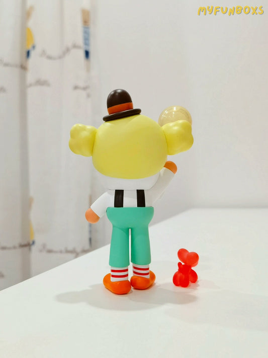 Serie Pop Mart Crybaby Parade Payaso de Piernas Largas, desempaquetado y embolsado