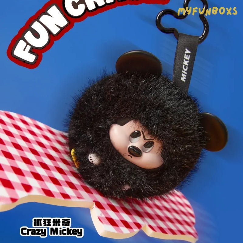 Mickey Fun Collision Series Vinyl Plush Blind Box Pendant
