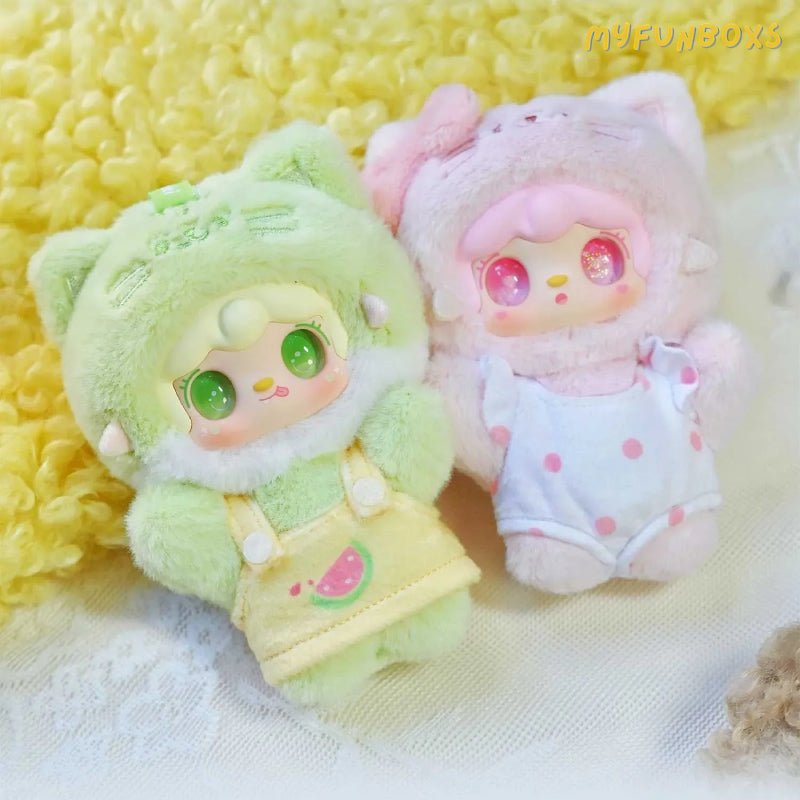 Yooki Meow Meow Summer Party Series Plush Dolls, Blind Box