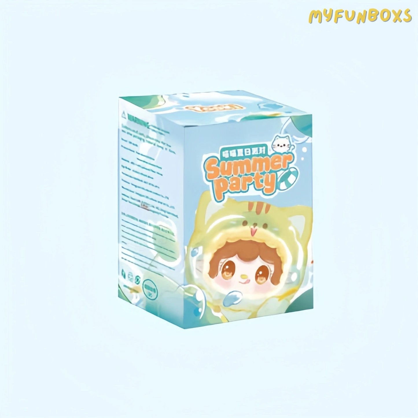 Yooki Meow Meow Summer Party Series Plush Dolls, Blind Box