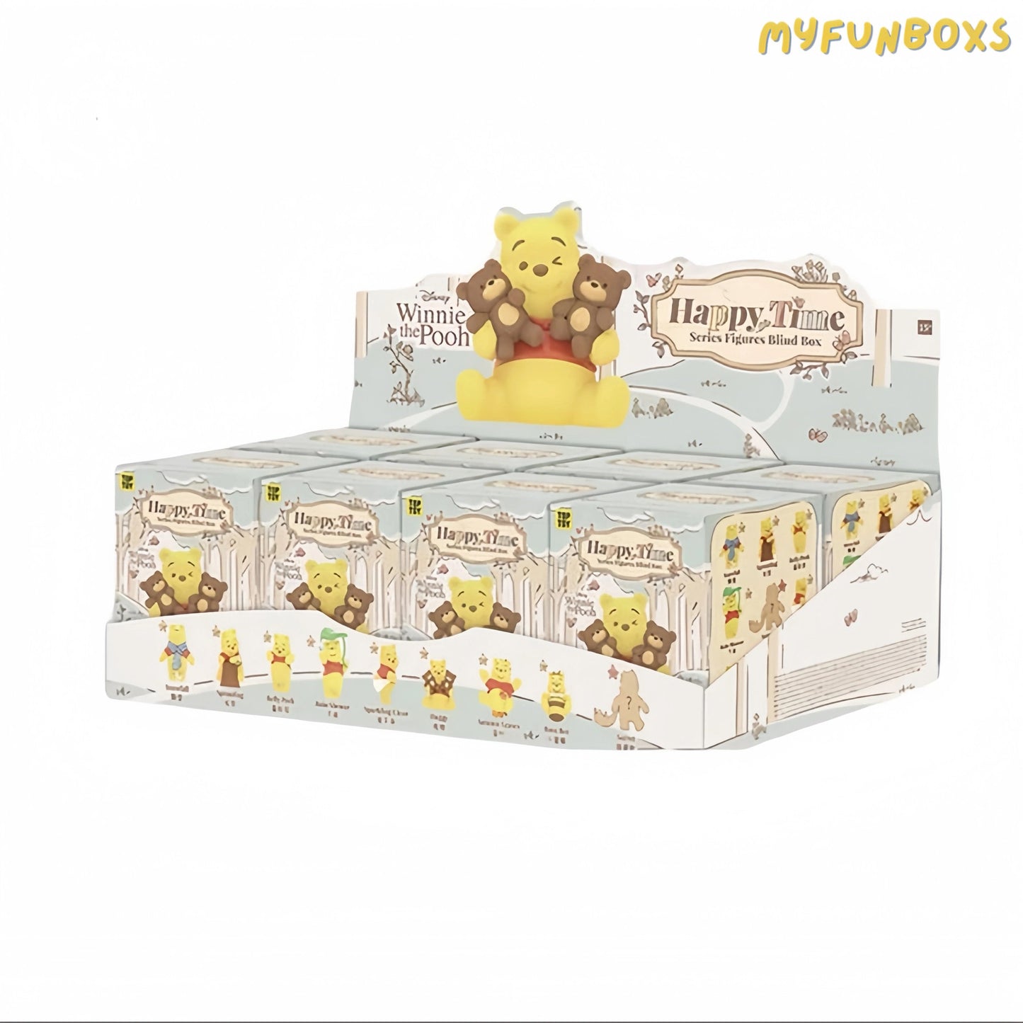 Winnie The Pooh Happy Time Series Figures Blind Box