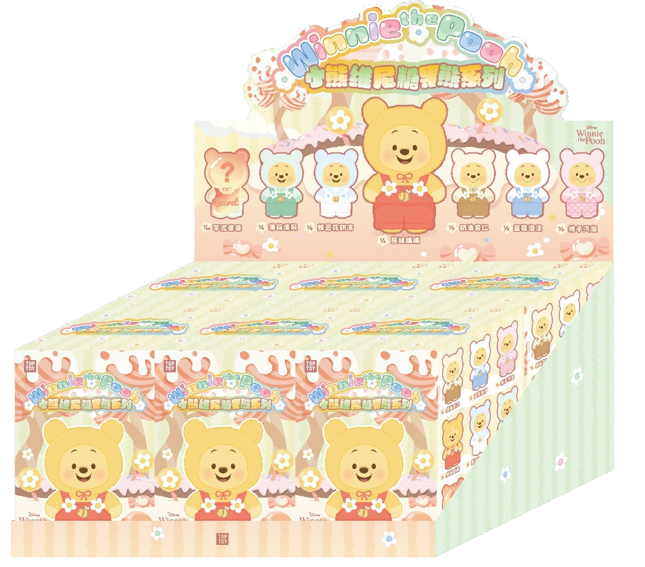Winnie the Pooh Candy Series Plush Blind Box SET OF 6 BOXES(NON-REPEAT)