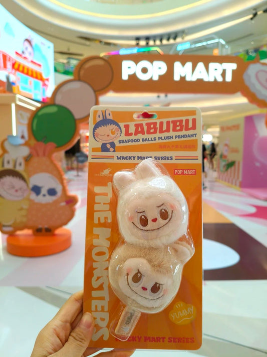 Labubu The Monsters Wacky Mart Series Seafood Balls Plush Pendant