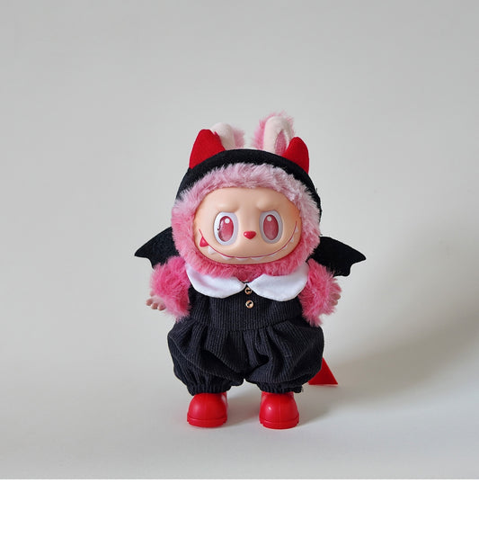 Sweetheart Little Devil ~ Labubu doll clothes (doll not included)
