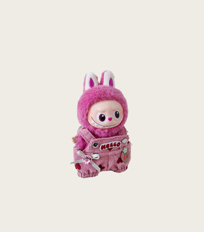 Mini labubu doll clothes cute costumes (doll not included)