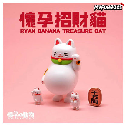 Lucky Cat Pregnant Animal Series Blind Box