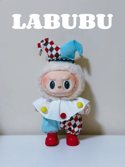 labubu circus clown clothes