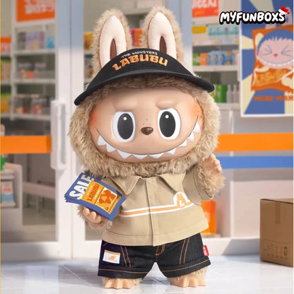 POP MART THE MONSTERS Labubu The Naughty Cashier Vinyl Plush