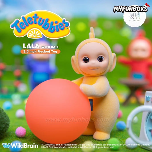 Teletubbies La-La on hang Card