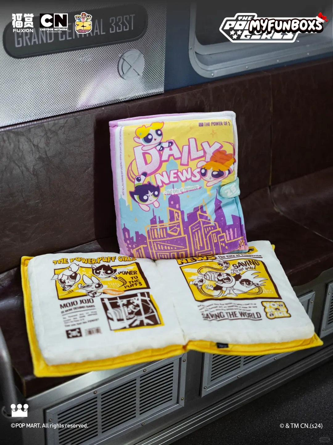 The Powerpuff Girls - Town Daily Plush Pillow