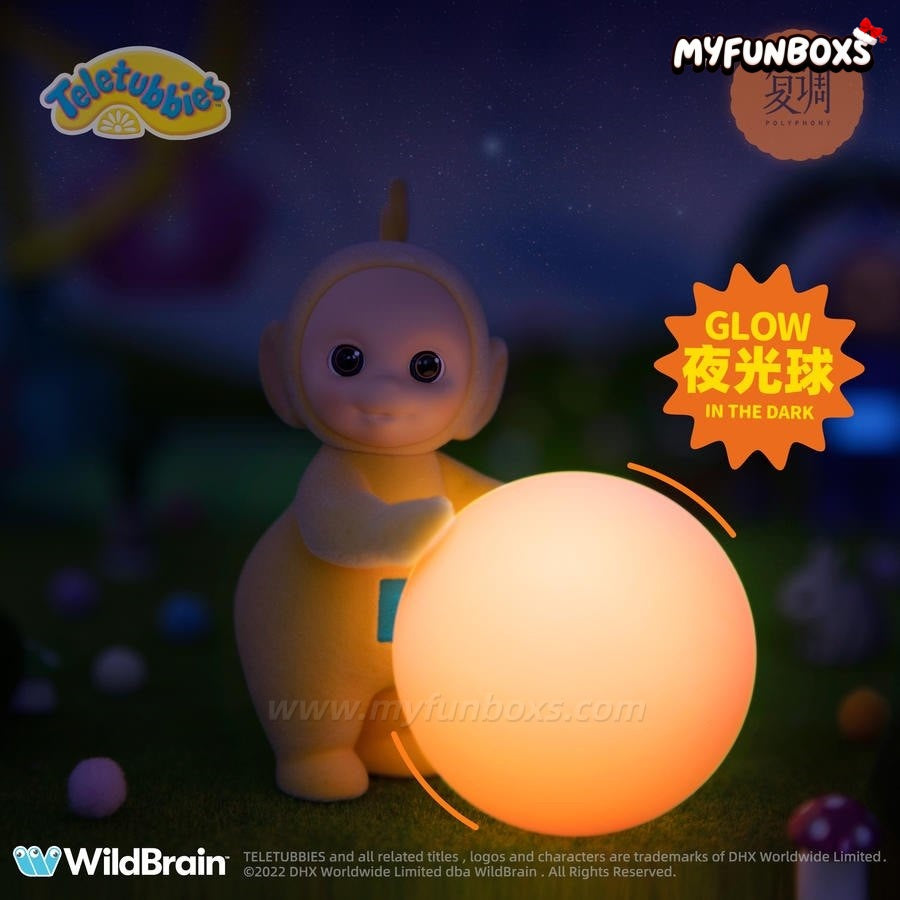 Teletubbies La-La on hang Card