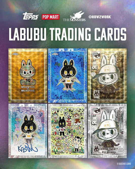 Topps X LABUBU Chrome Series Collectible Cards