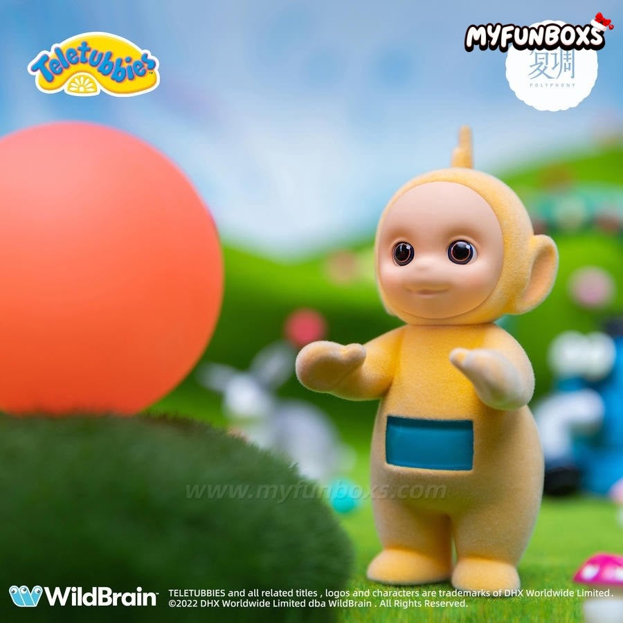 Teletubbies La-La on hang Card