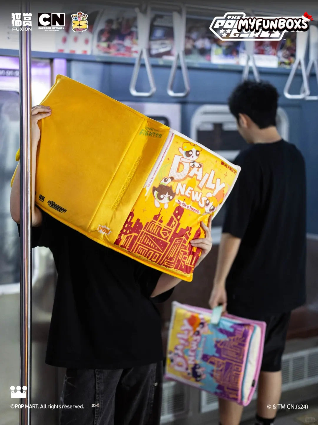 The Powerpuff Girls - Town Daily Plush Pillow