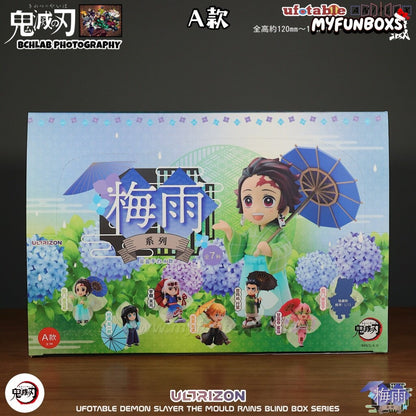 Demon Slayer Tsuyu Series Collectible Blind Box Style A -1 SET (6 BOXES)
