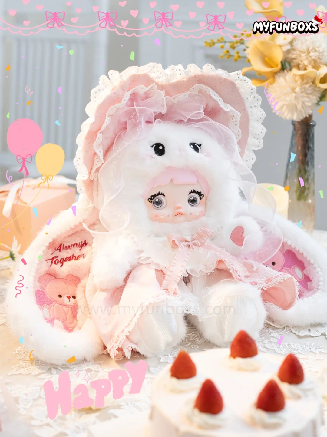 Nommi 400% 2nd Anniversary Birthday Plush , Limited Version