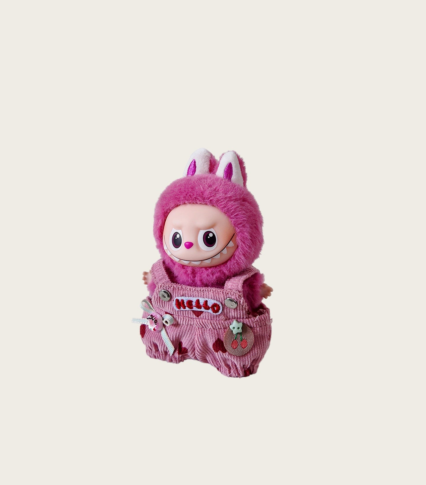 Mini labubu doll clothes cute costumes (doll not included)