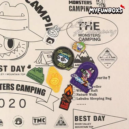 LET'S GO CAMPING with The Monsters by Pop Mart X How2Work