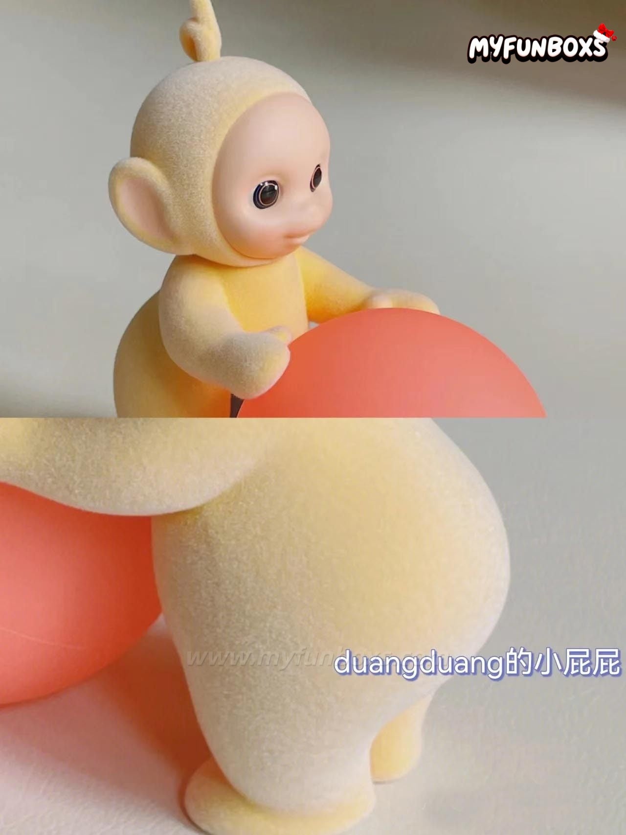 Teletubbies La-La on hang Card