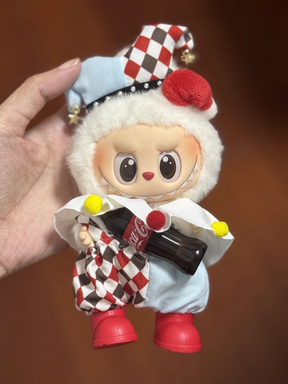 labubu circus clown clothes