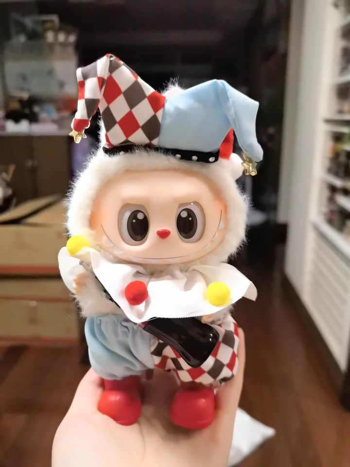 labubu circus clown clothes