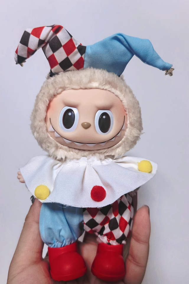 labubu circus clown clothes