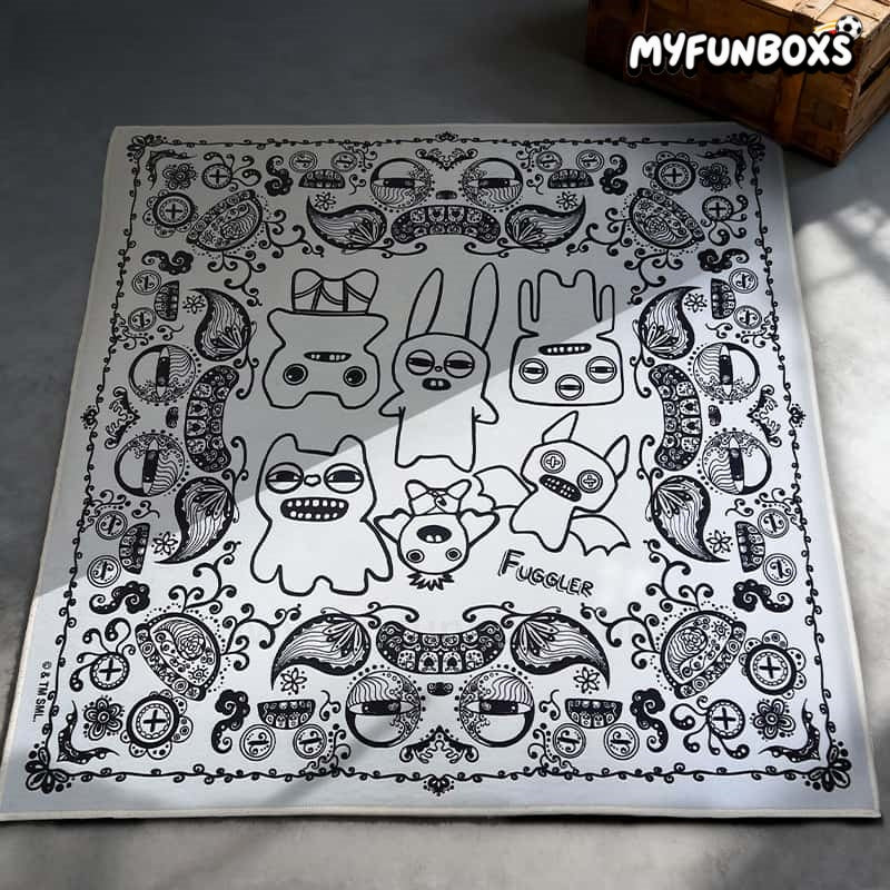 FUGGLER Paisley Pattern Carpet