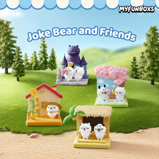 Joke Bear and Friends Scene Series Figure  Blind Box