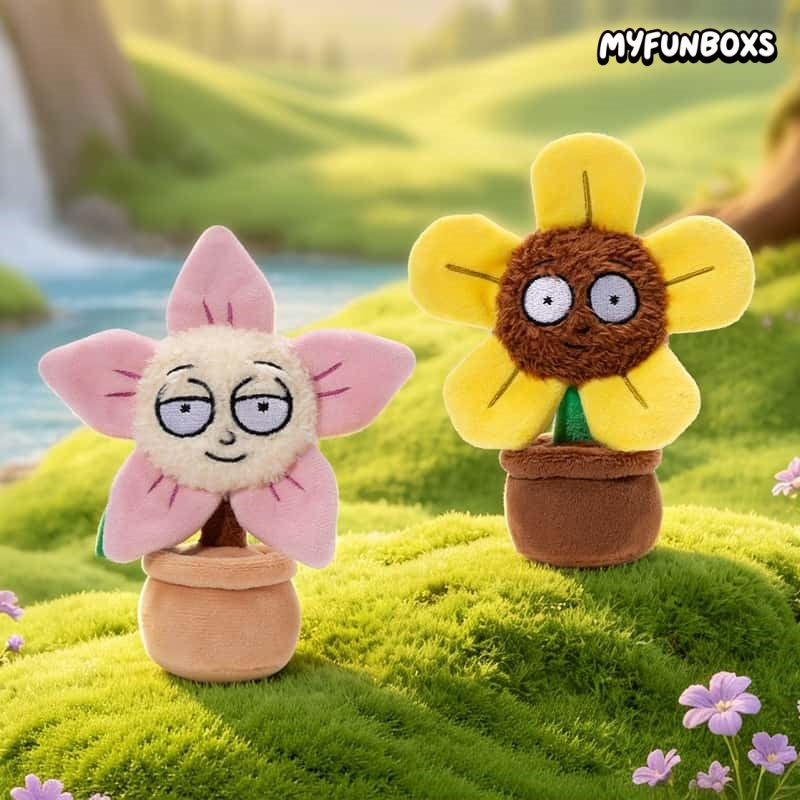 Rick and Morty Garden Edition Plush Bag Charm