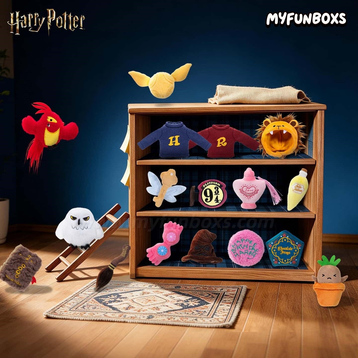 Harry Potter Magnetic Plush Pendant blind bag