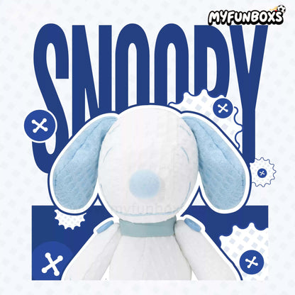 PEANUTS Snoopy Fun Button Series Plush Keychain Blind Box