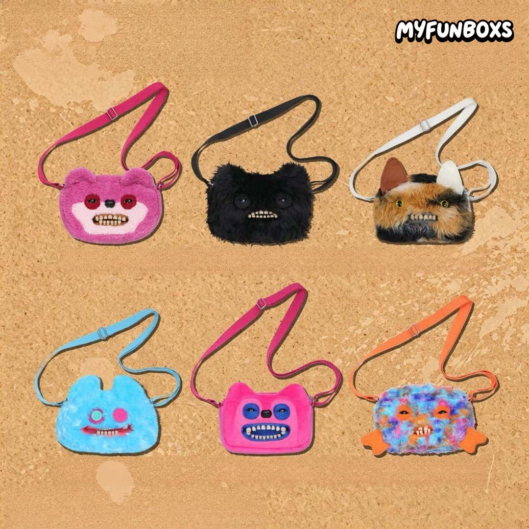 Fuggler Keypers Series 6 Plush Crossbody Bag