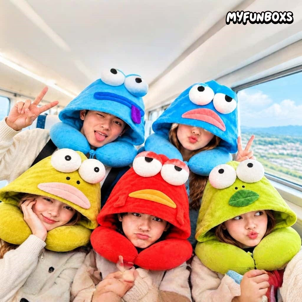 Bikini Bottom Residents Neck Pillow(PRE-ORDER)