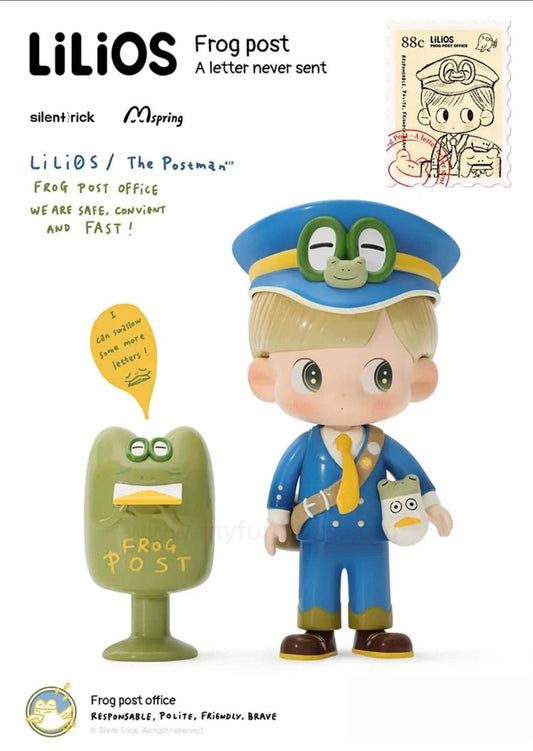 POP MART LiLiOS An Unsent Letter – Frog Post Office figure.